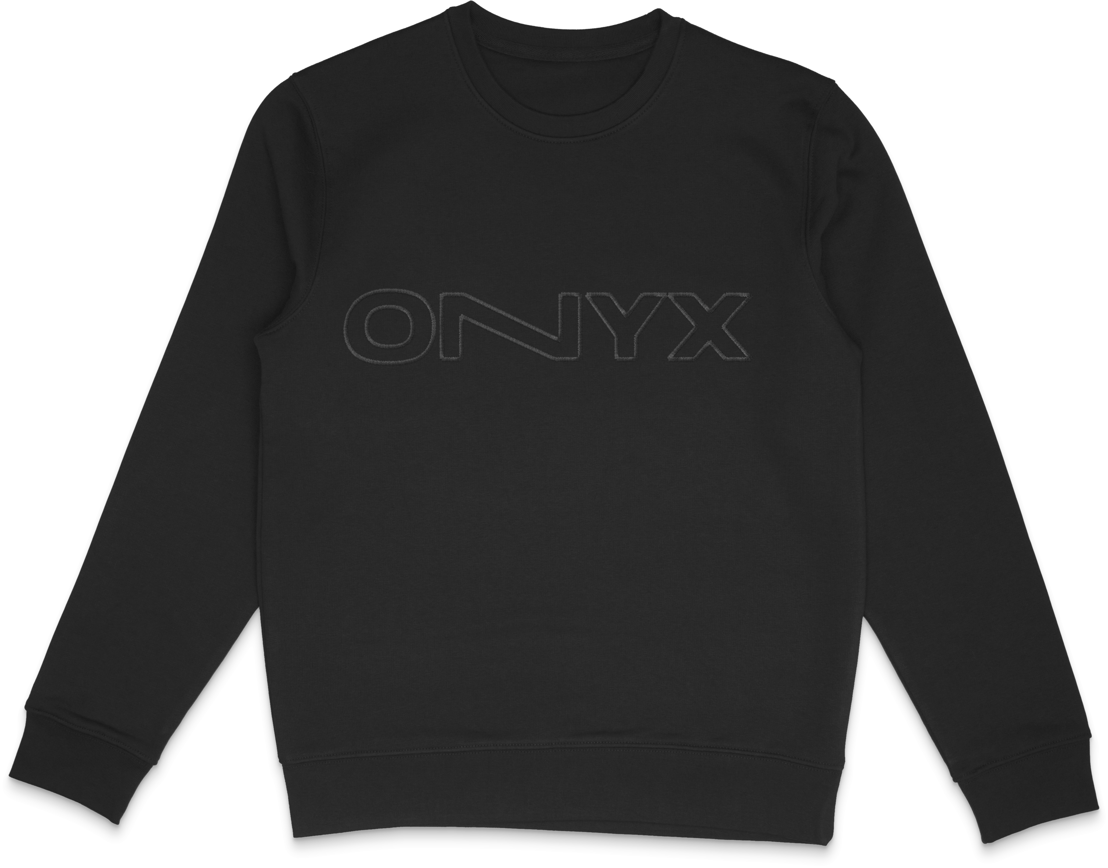 Sudadera Bordada ONYX (Orgánica + Reciclada)
