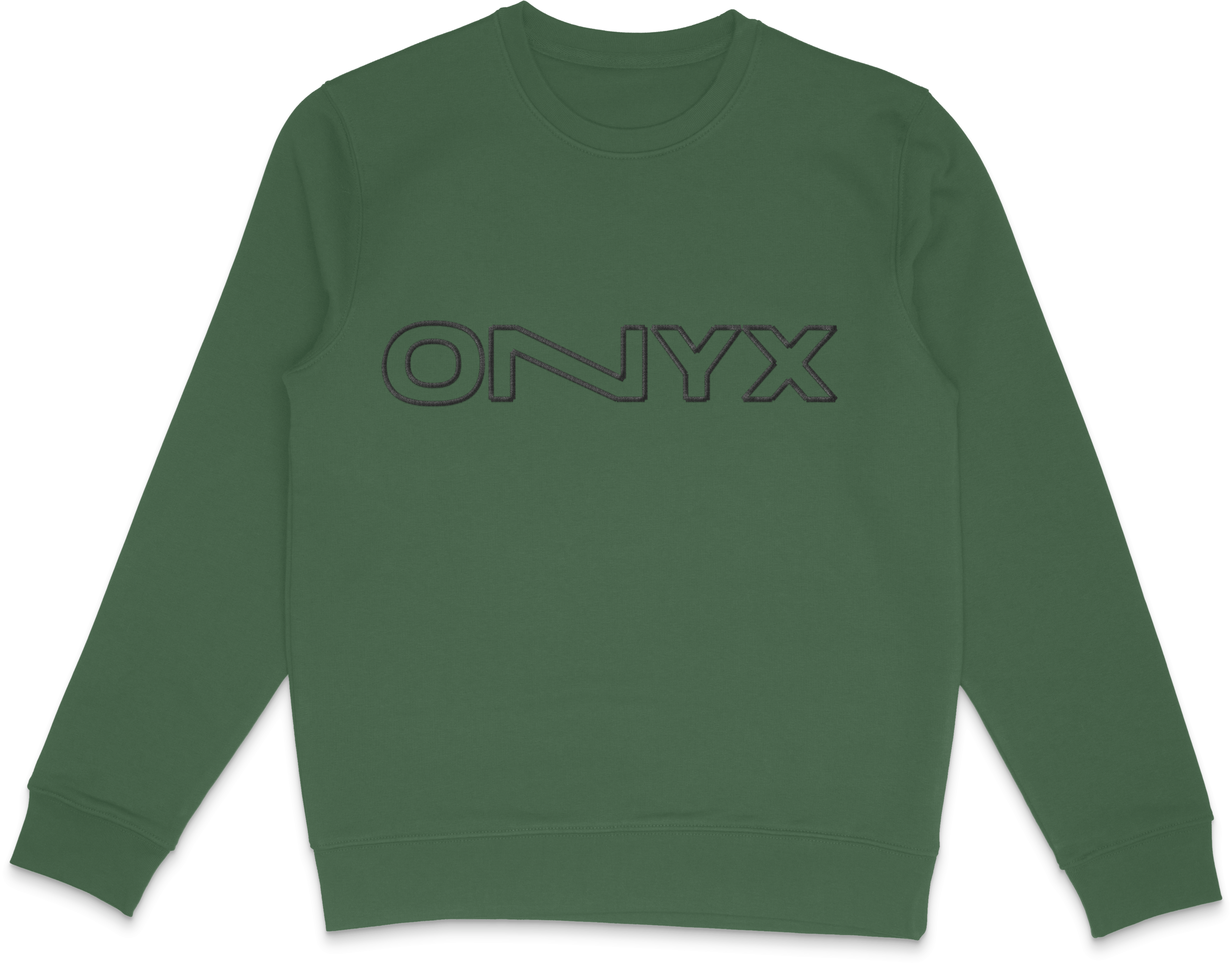 Sudadera Bordada ONYX (Orgánica + Reciclada)