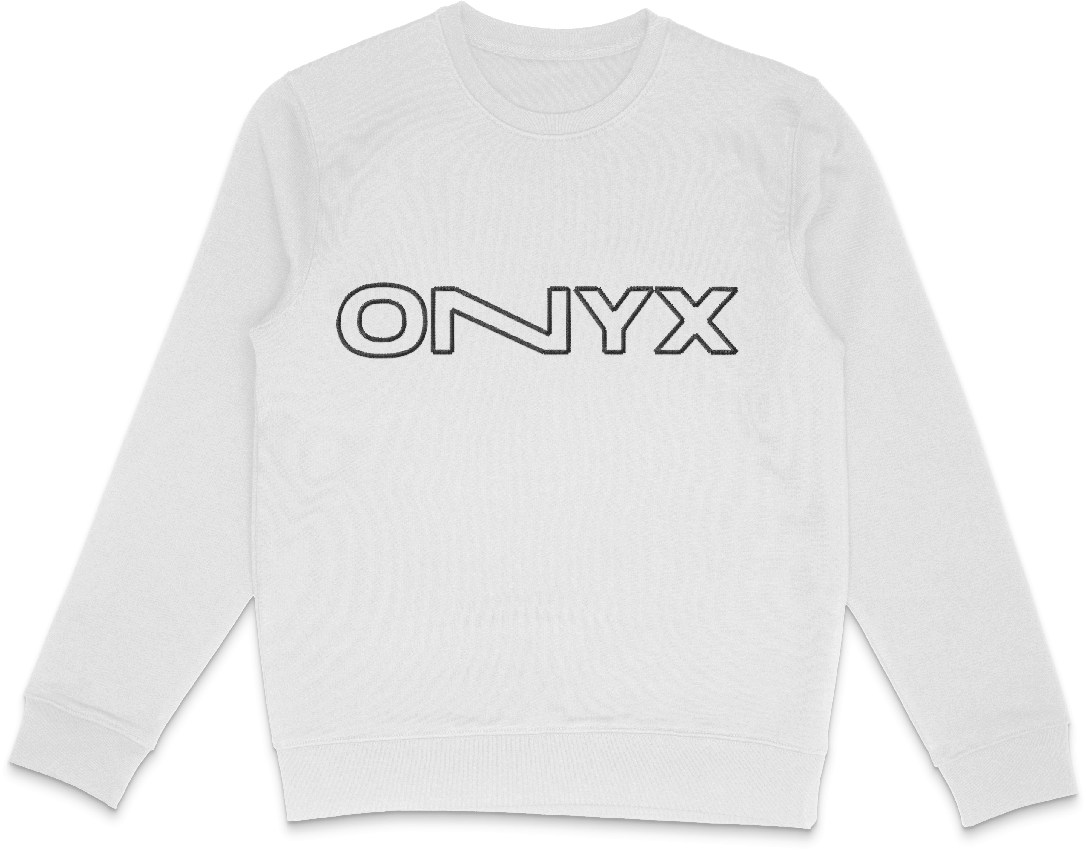 Sudadera Bordada ONYX (Orgánica + Reciclada)